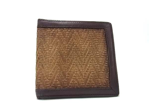 極美品】ベルルッティ ニつ折り長財布 お札入れ カリグラフィ ダーク  