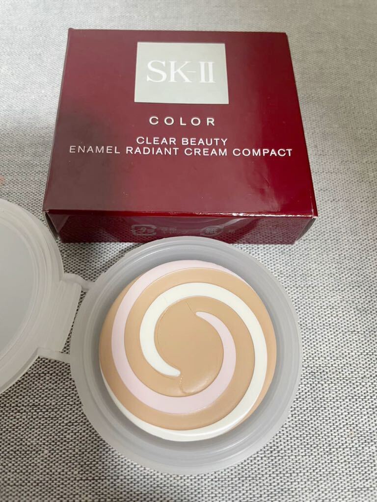 SK-II ENAMEL RADIANT CREAM COMPACT 420 SK-II SK-2 CBエナメル