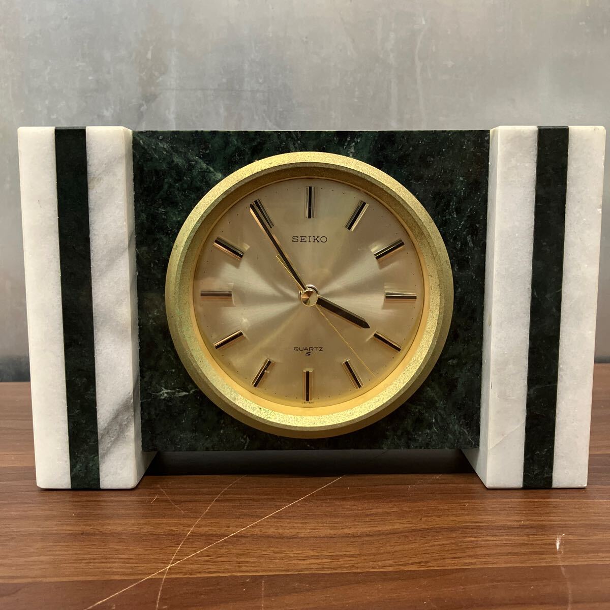 価格変更 精工舎（現SEIKO）1954年以前（昭和29年）ブロンズ製置き時計 価格変更 精工舎（現SEIKO）1954年以前（昭和29年）ブロンズ製