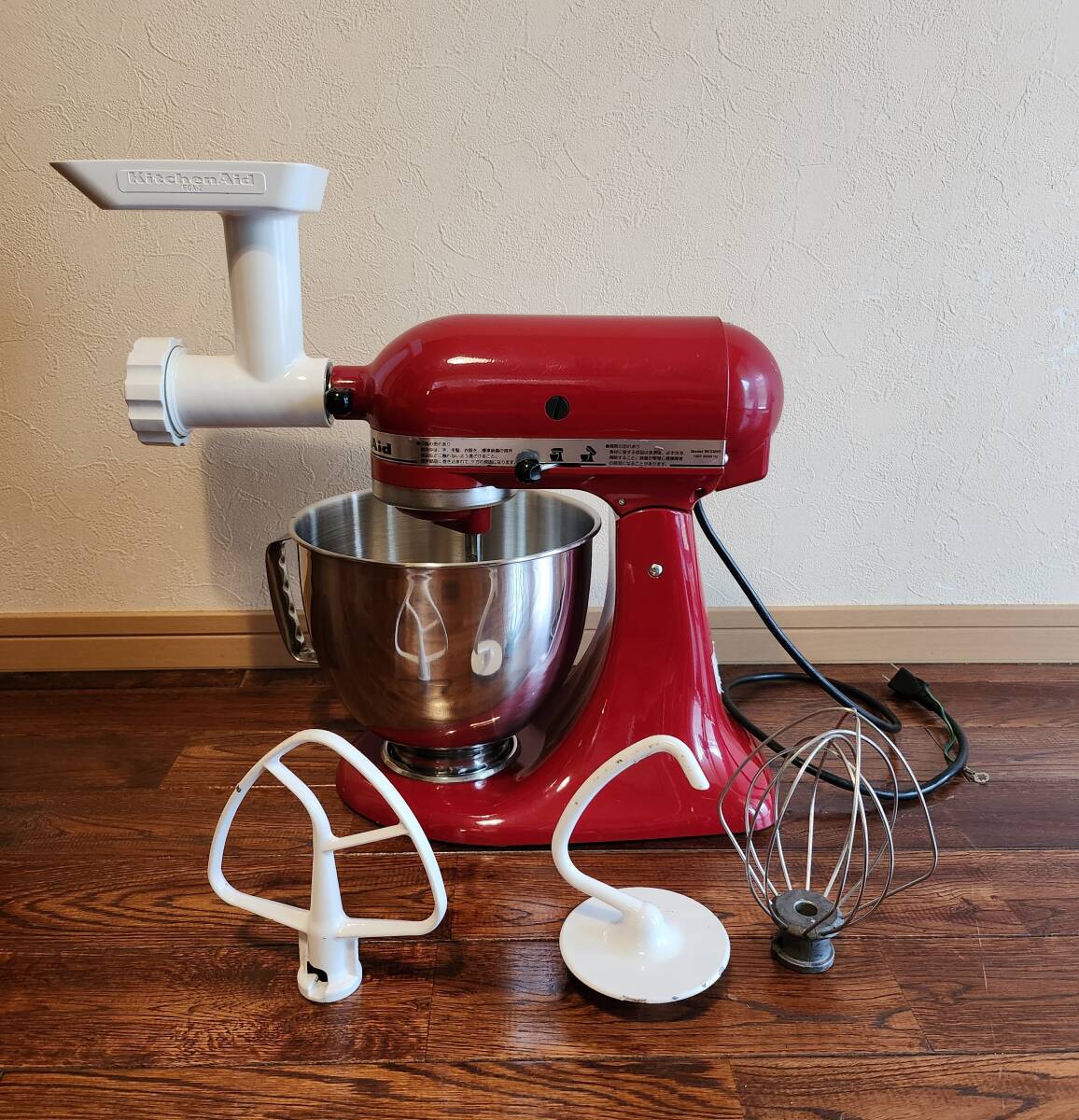 KitchenAid スタンドミキサー ホワイトKSM5 【ジャンク品】 2025年最新