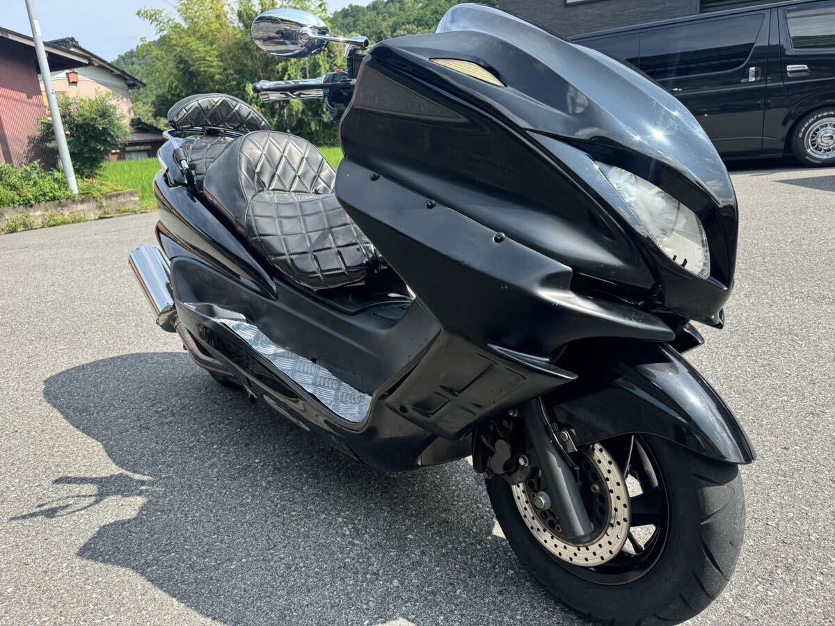 実働 マジェスティ250 自賠責残有 走行5000キロ台 マジェスティは10万