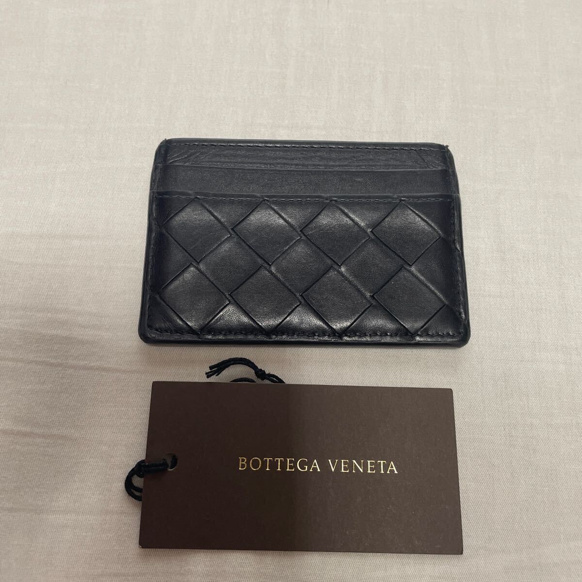 Bottega Veneta ダークブラウン 名刺入れ　カードケース ボッテガヴェネタ カードケース メンズ BOTTEGA VENETA カード