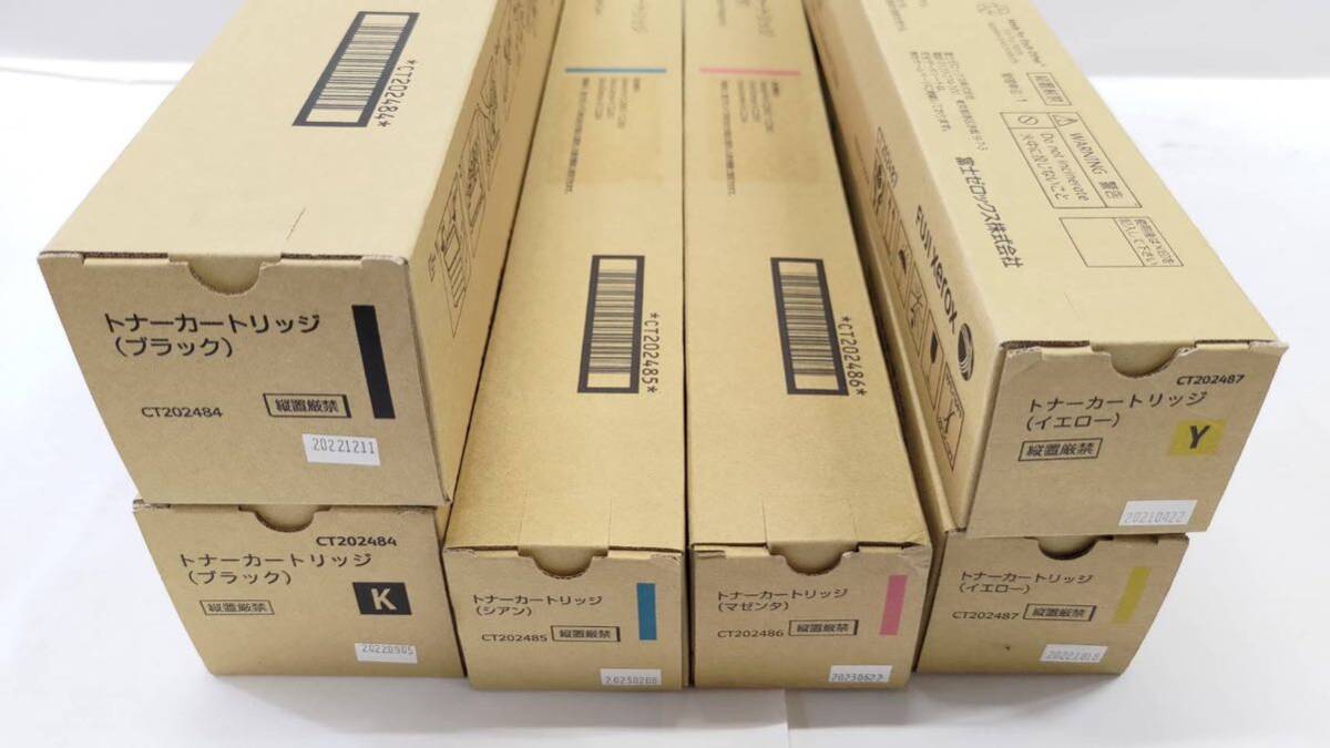 富士ゼロックス　純正トナー　CT202401～CT202403　6本セット 富士ゼロックス 純正トナー CT202401～CT202403 6本セット 富士