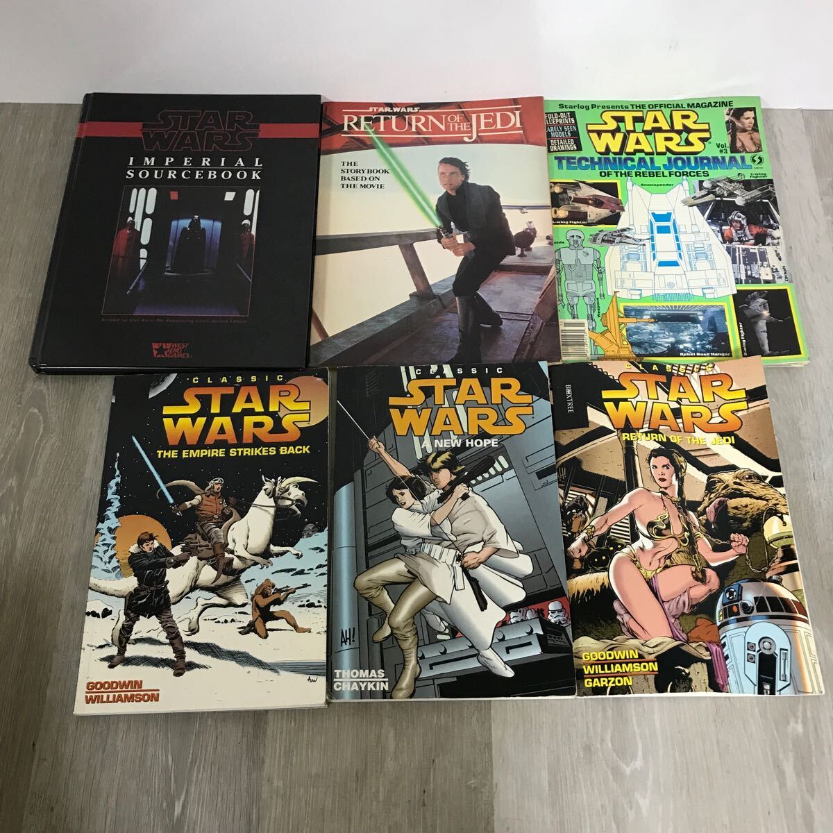□洋書 スター・ウォーズ テクニカル・ジャーナル Vol.#1・2・3