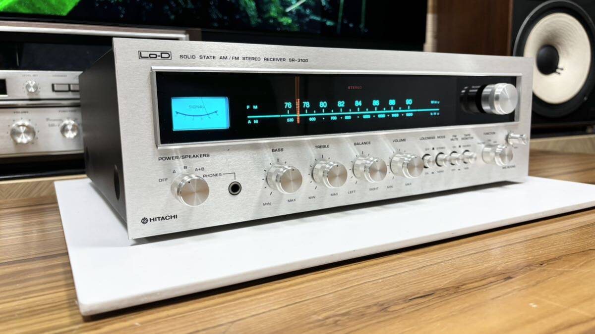 目立った傷や汚れなし】HITACHI ヒタチ Lo-D ローディSR 3100
