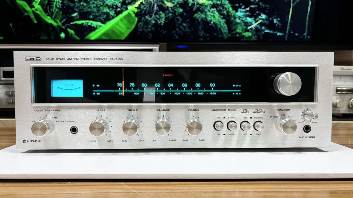 HITACHI Lo-D SR-600 AM/FMレシーバー HITACHI Lo-D SR-600 AM/FMレシーバー HITACHI/Lo-D SR-600の