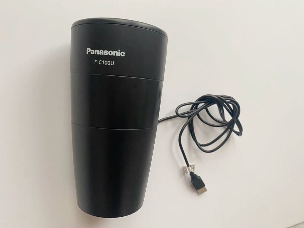 パナソニック ナノイー発生機 車載用 空気清浄機 F–C100U–K ブラック f
