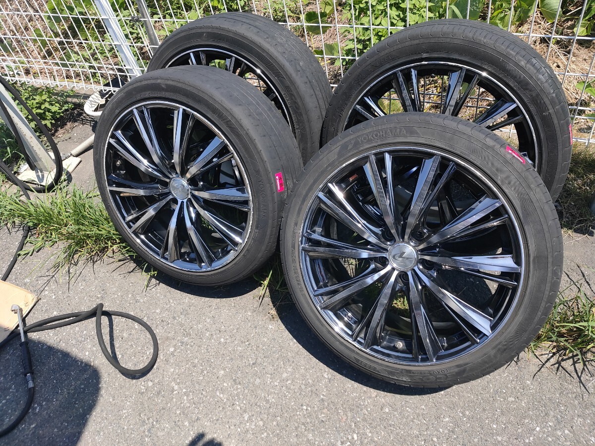 18インチタイヤホイール4本セット ノア ヴォクシー セレナなどに