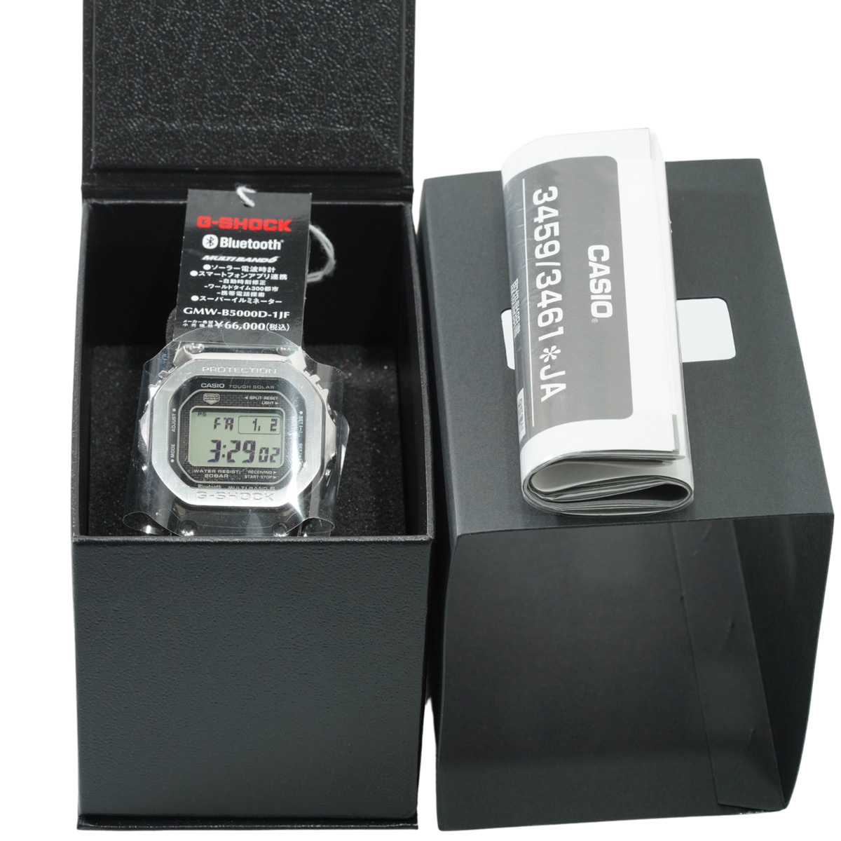 新品未使用 G-SHOCK GMW-B5000D-1JF シルバー フルメタル （未使用  