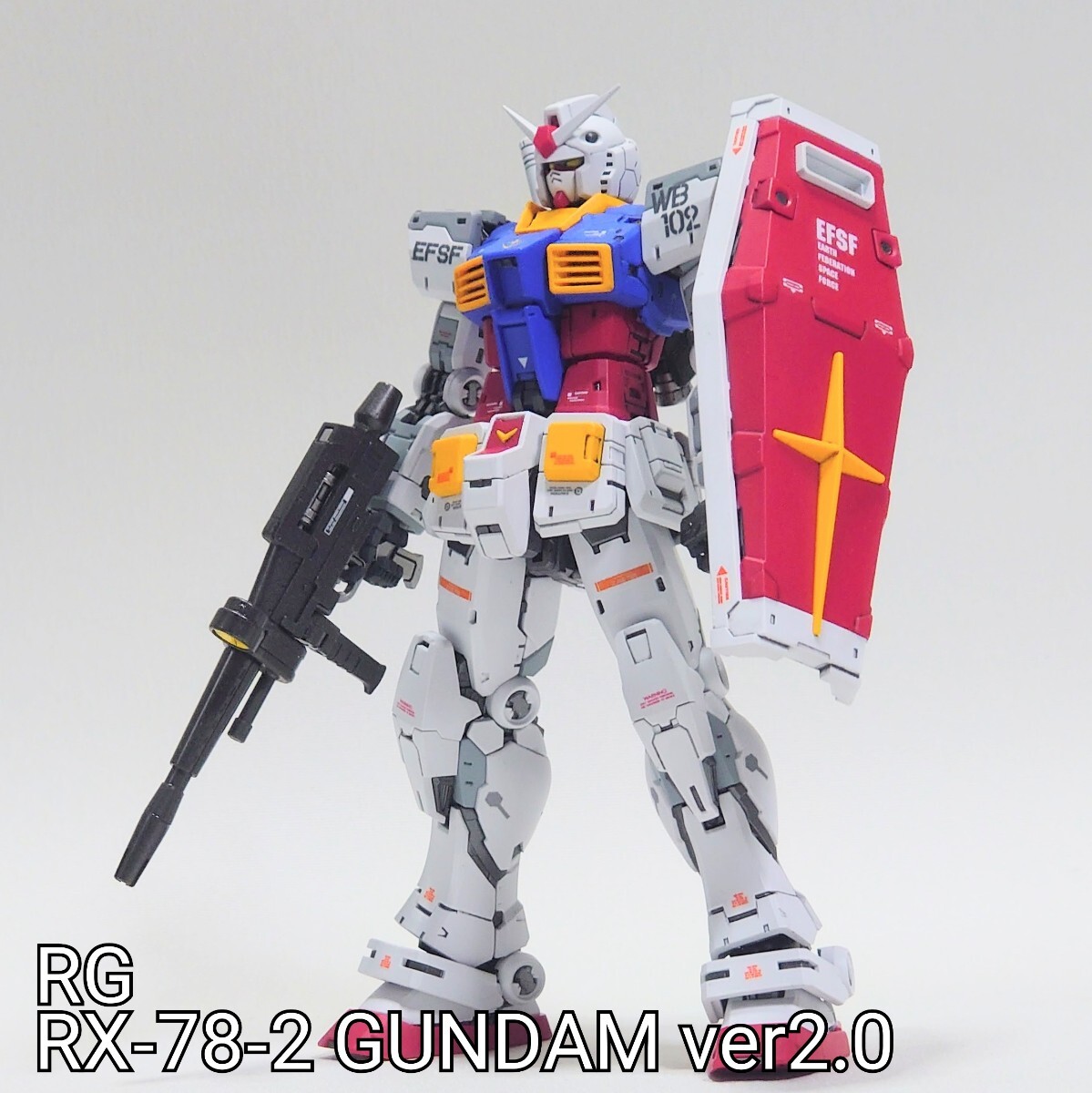 Rg 機動戦士ガンダム Rx 78 2 ガンダム Ver.2.0 1 144スケール