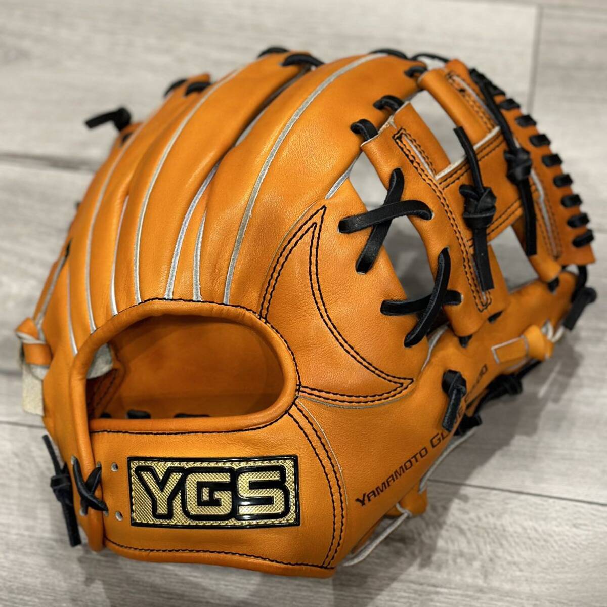 未使用】山本グラブスタジオ YGS 硬式 内野手用（未使用に近い