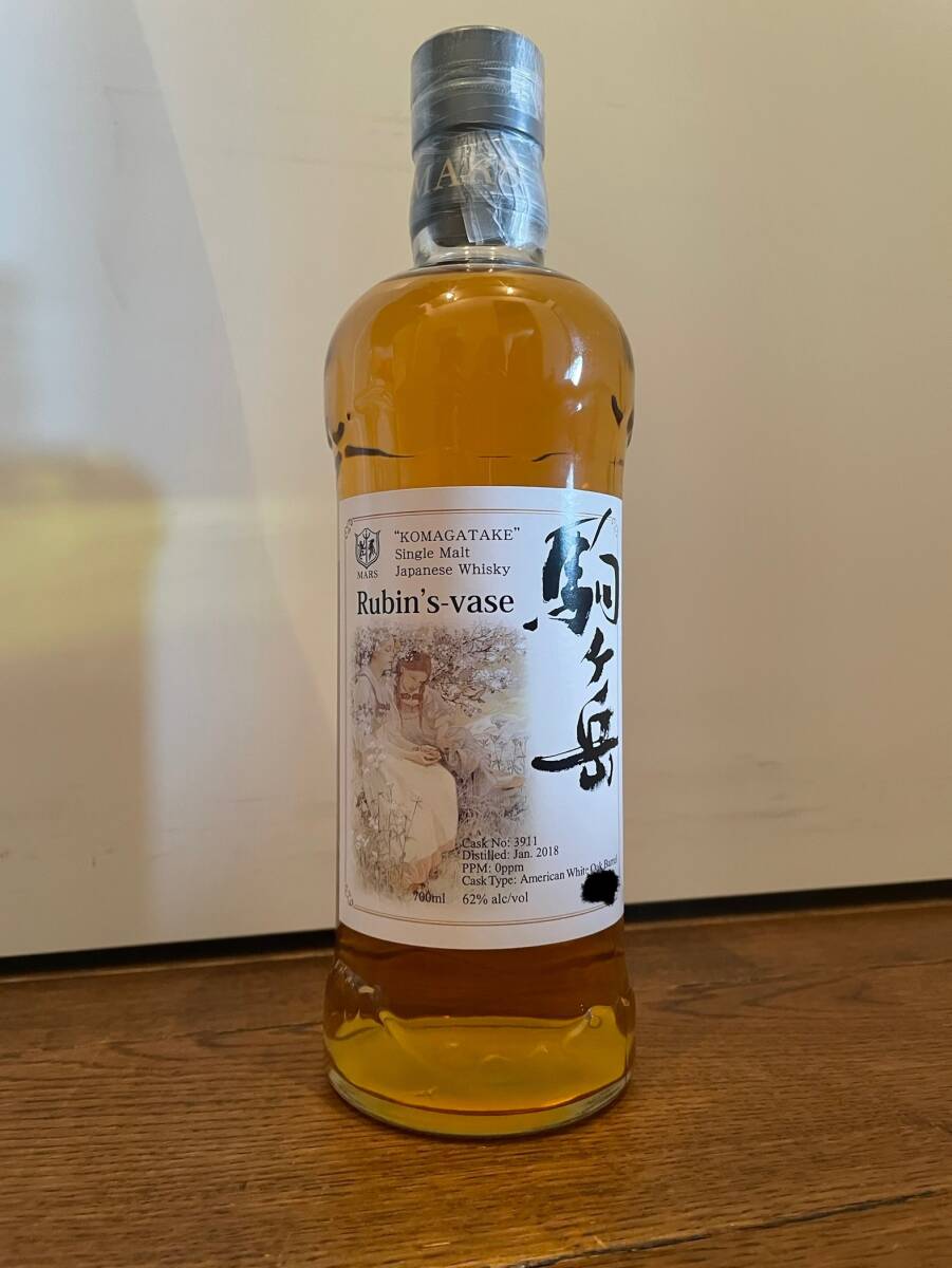 駒ヶ岳 百世不磨 SINGLE CASK KOMAGATAKE 7年 限定ボトル 駒ヶ岳 百世不磨 SINGLE CASK KOMAGATAKE 7年 限定ボトル