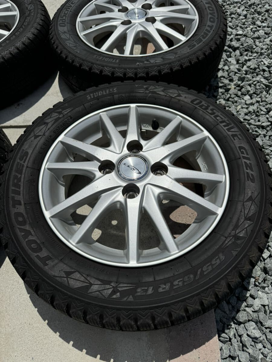 激安バリ山13インチアルミホイル・スタッドレスタイヤセット、軽自動車用、取り付け無料 155/65/13　ヨコハマタイヤ 激安バリ山13インチアルミホイル・スタッドレスタイヤセット、軽自動車