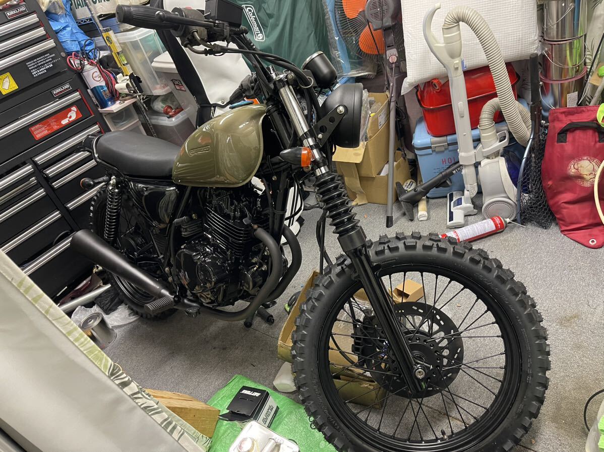 実働 バンバン200 太足 ビッグフット スクランブラー(126cc-250cc