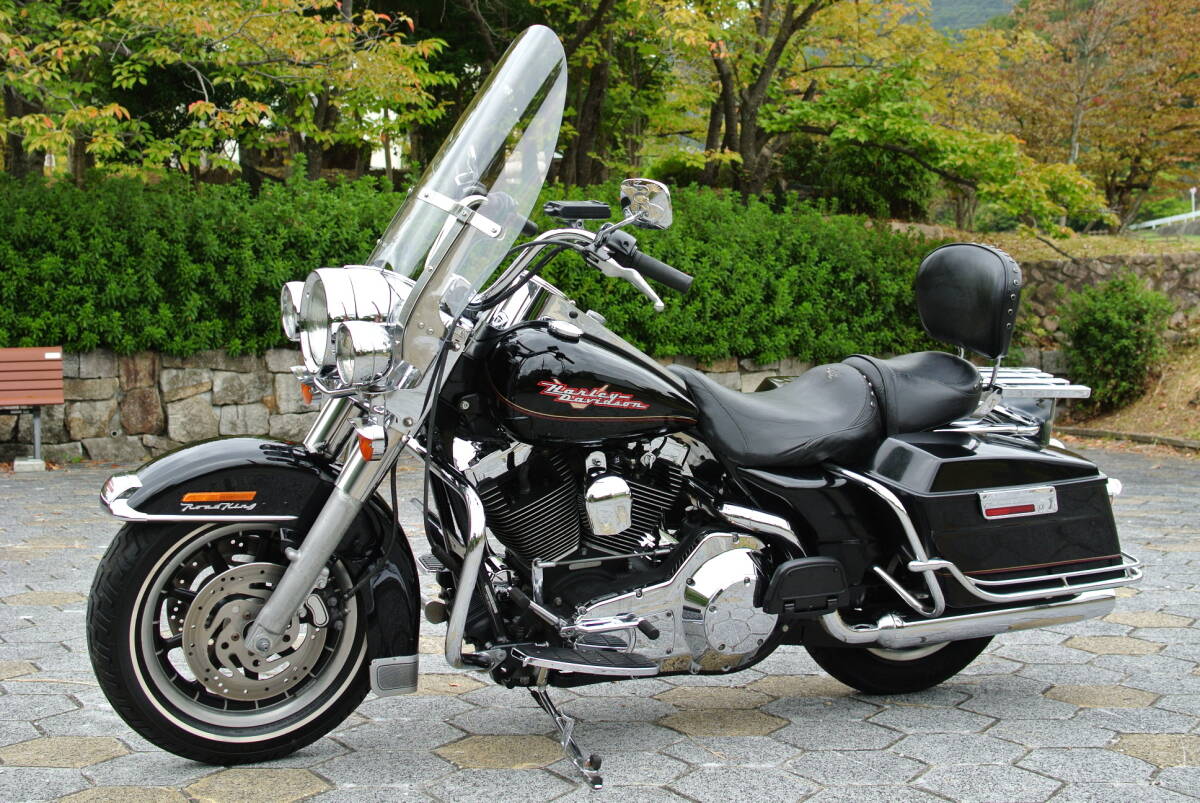 ハーレー エボ ロードキング FLHR 1340 21インチ ホイール美品 【公式