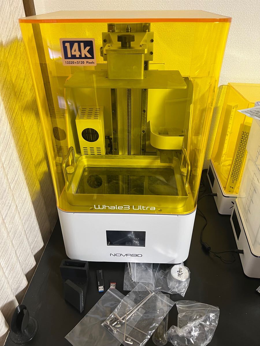 NOVA3D Whale3 Ultra 14K 3Dプリンター 光造形 やや傷や汚れあり