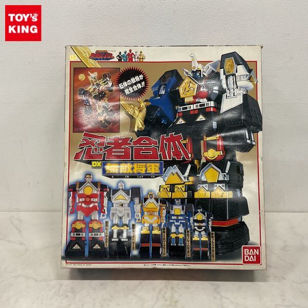 新品未開封　バンダイ DX忍者戦隊カクレンジャー　合神合体カラクリダイナソン 忍者戦隊カクレンジャー 五神合体 DX隠大将軍 [説明書なし