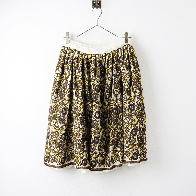 ミナペルホネン サイズ36 quartet 刺繍 スカート 【公式通販】