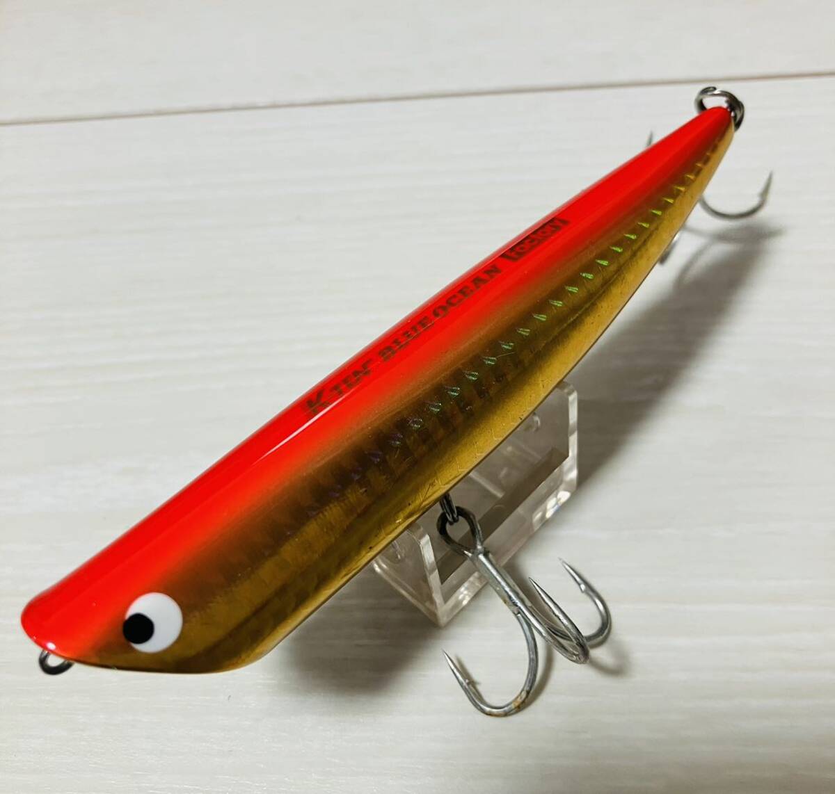 タックルハウス K-TEN リップルポッパー 140 ウッド ホイル張り