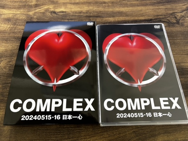 COMPLEX 20240515-16 日本一心 Blu-ray+CD 未開封（日本一心