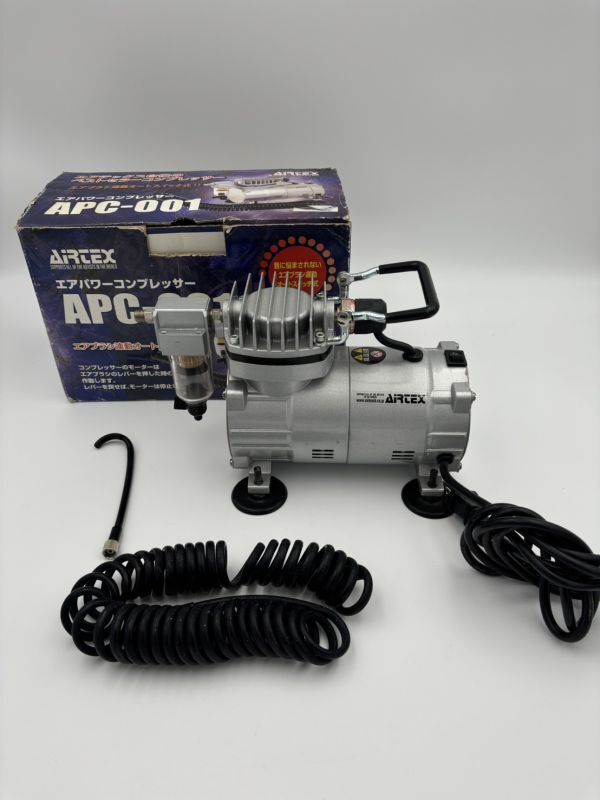AIRTEX コンプレッサー セットapc-001 エアブラシ AIRTEX エアテックス