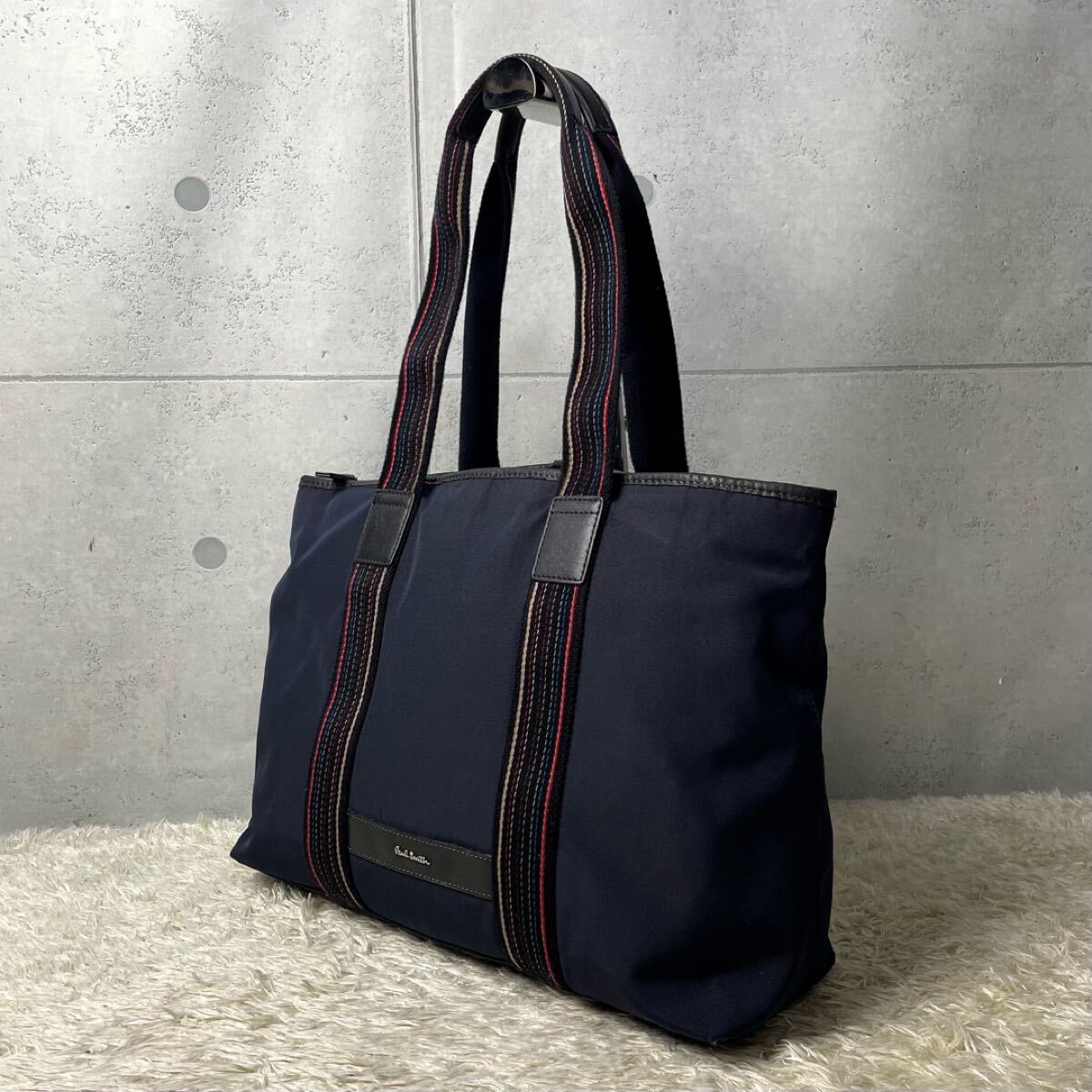 ポールスミス マルチストライプ トートバッグ Paul Smithポールスミス