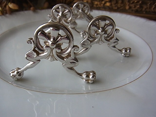 CHRISTOFLE クリストフル ナイフレスト 箸置き ストリエ 4点