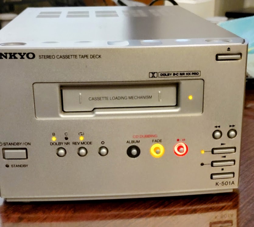 ONKYO オンキョーカセットデッキチューナアンプTA-891 390