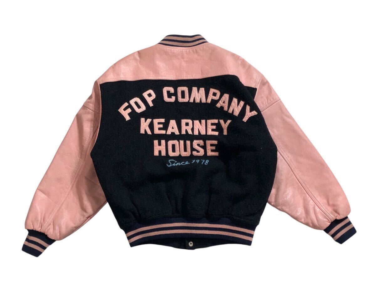 KEARNEY HOUSE/カーニーハウス 袖革 スタジャン サイズL VINTAGE