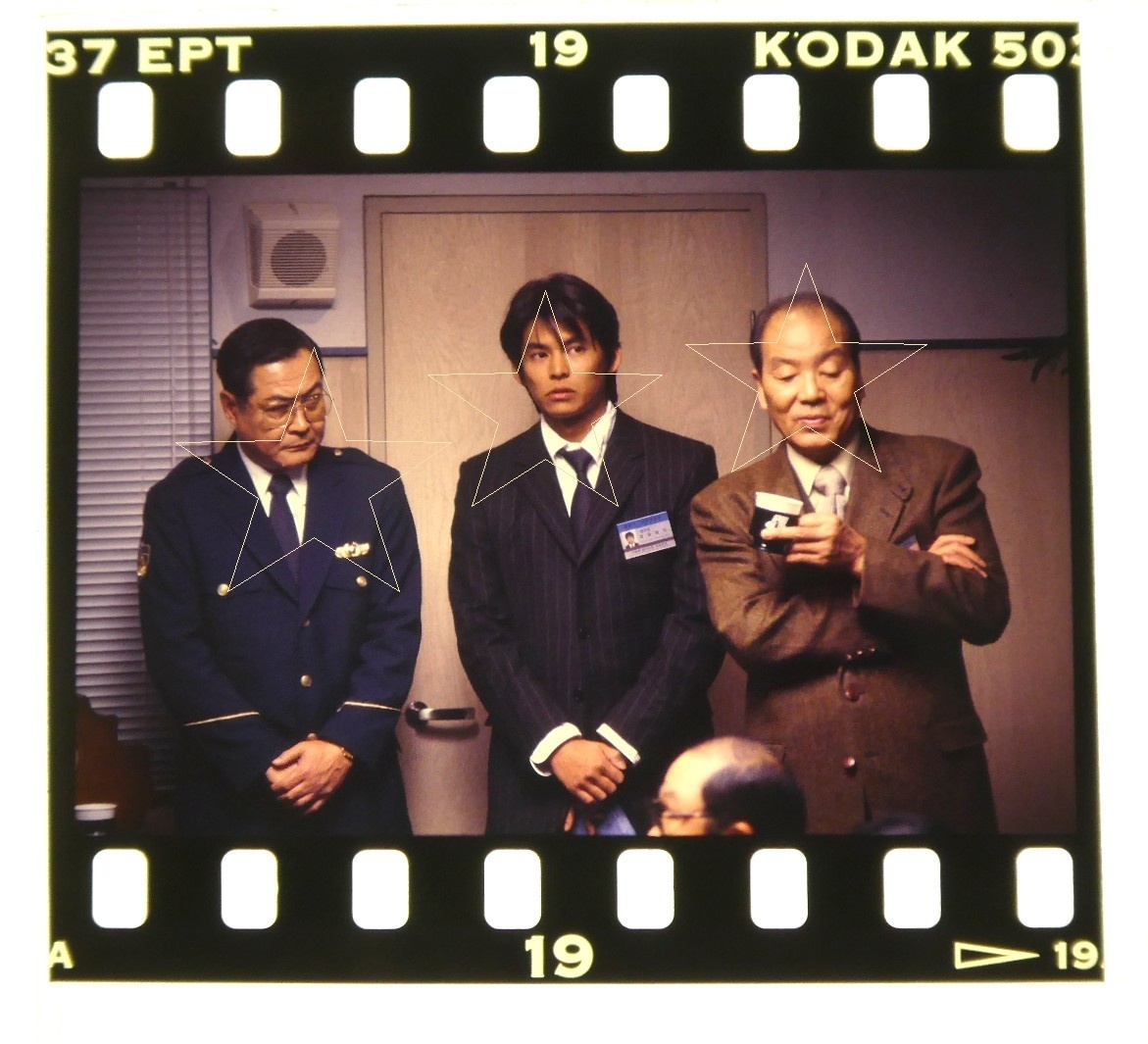 映画チラシ「踊る大捜査線 THE MOVIE」織田裕二、稲葉敏郎、深津絵里