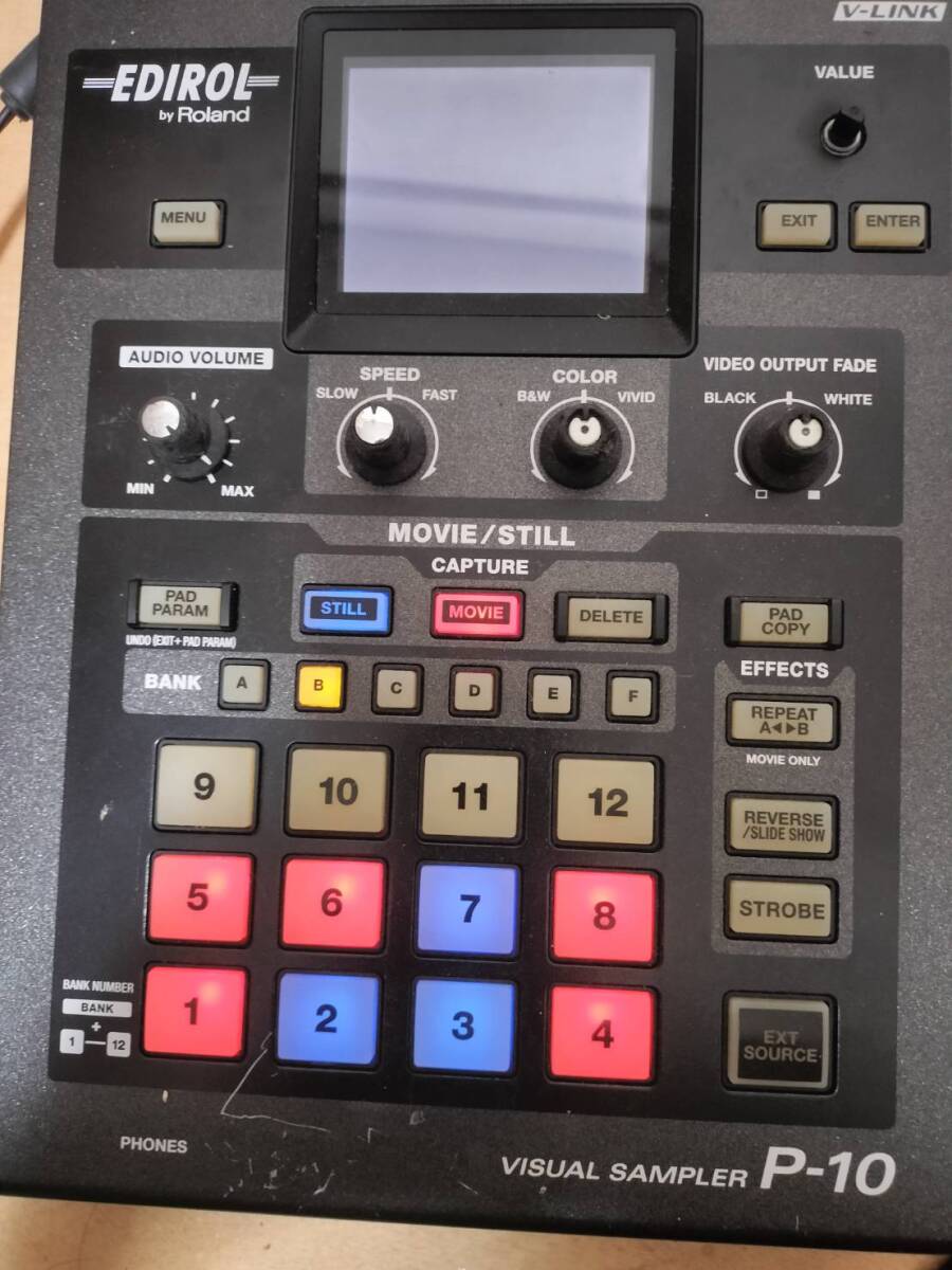 EDIROL ROLAND P-10 ビジュアルサンプラー　VJ機材 EDIROL ROLAND P-10 ビジュアルサンプラー VJ機材 Roland Pro A