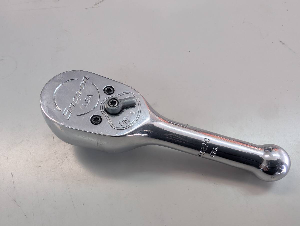 Snap-on ラチェットレンチ 3/8インチ 豪勢 FK830 USA スナップオン