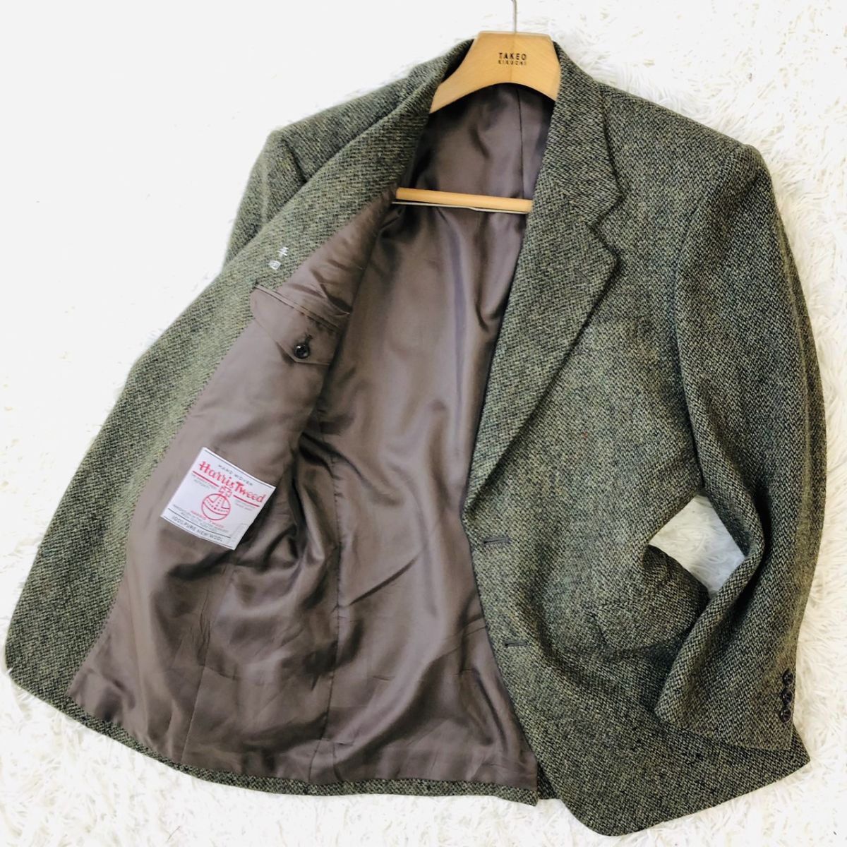 BARON VIENTO 新品 定価8.6万 日本製 19AW Harris Tweed