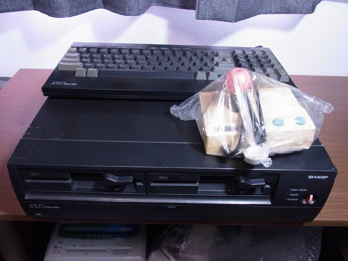 SHARP X1turbo キーボード DSETK0007CE03 ケーブル部改造 CMT