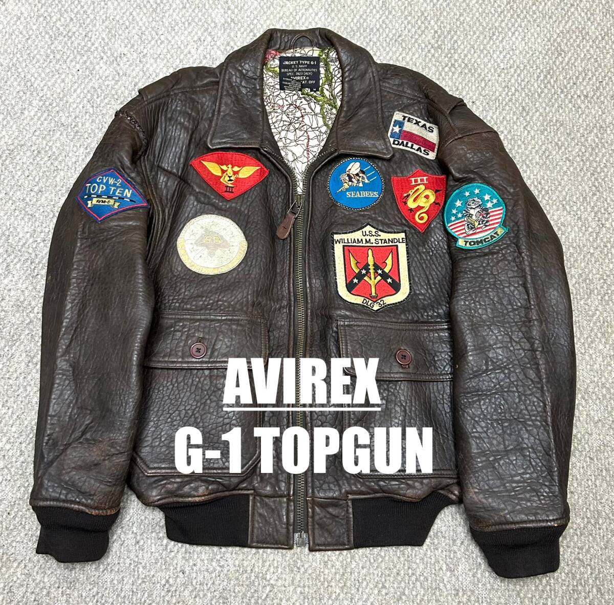 AVIREX GLENN MILLER 783-3250084 A-2アヴィレックス グレン