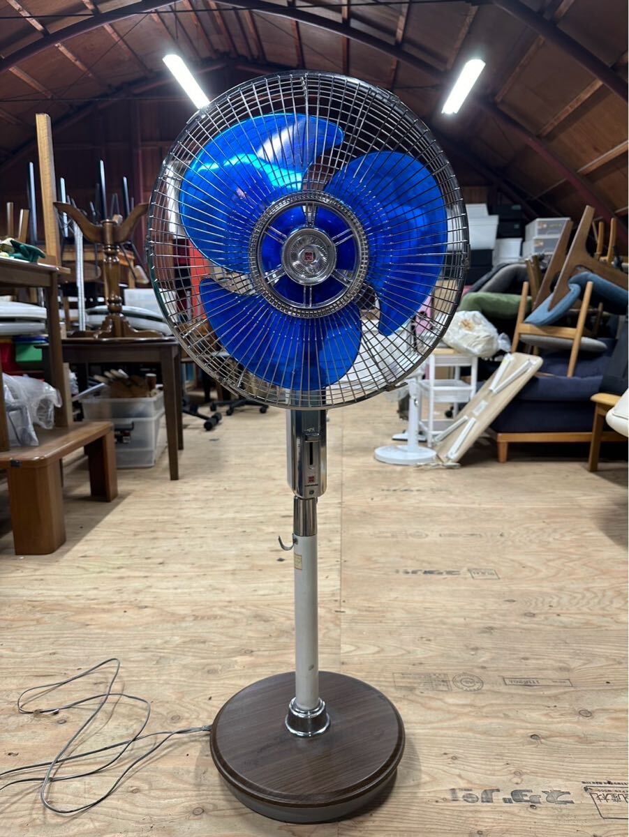 National 大型扇風機 F-35VIE 昭和レトロ ナショナル【動作品】