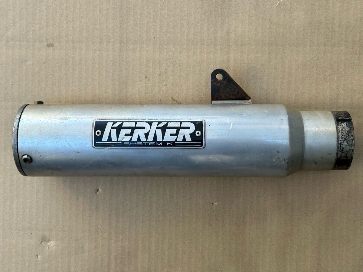 KERKER エンブレム 耐熱アルミ 旧ロゴ カーカー メガホン