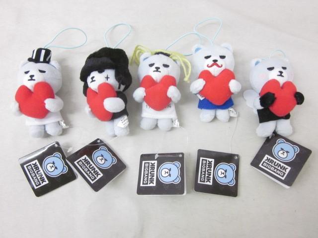 KRUNK × BIGBANG マスコットカラーハート コンプset
