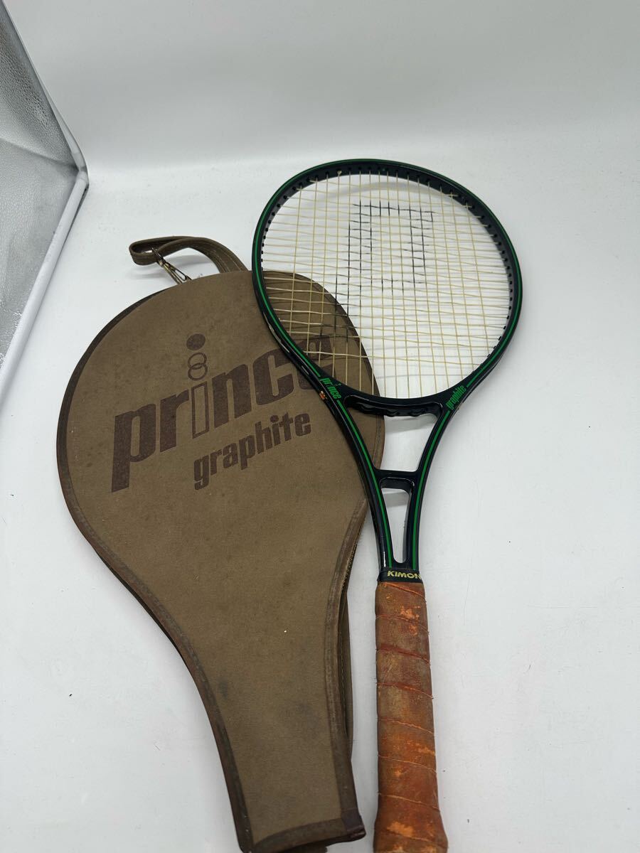 中古 テニスラケット プリンス グラファイト 110 台湾製 ことたりる 4 