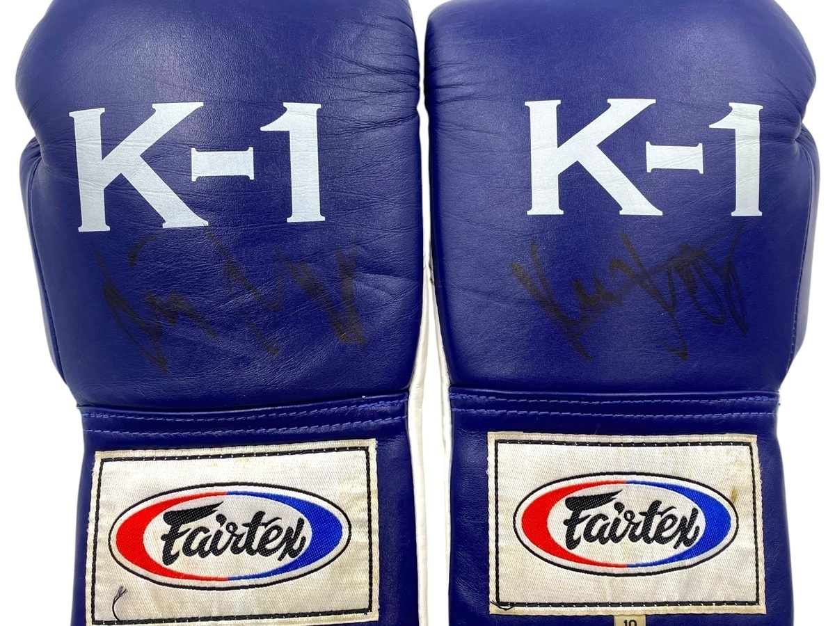チェ・ホンマンサイン入り K-1 OFFICIAL グローブ 10oz