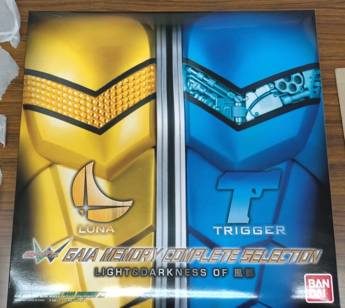 ガイアメモリコンプリートセレクション LIGHT＆DARKNESS OF 風都 仮面ライダーW バンダイDXサウンド カプセルガイアメモリEXの1番目の画像