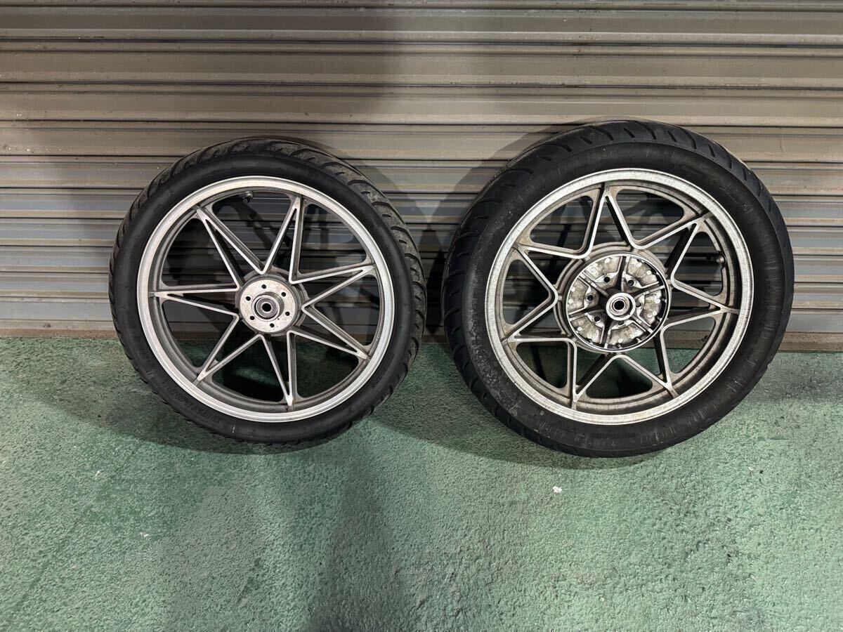 GT380 GS400 星形キャストホイール　ダブルディスク　19インチ Amazon | 【利益還元祭】GS400 キャスト ホイール ゴールド