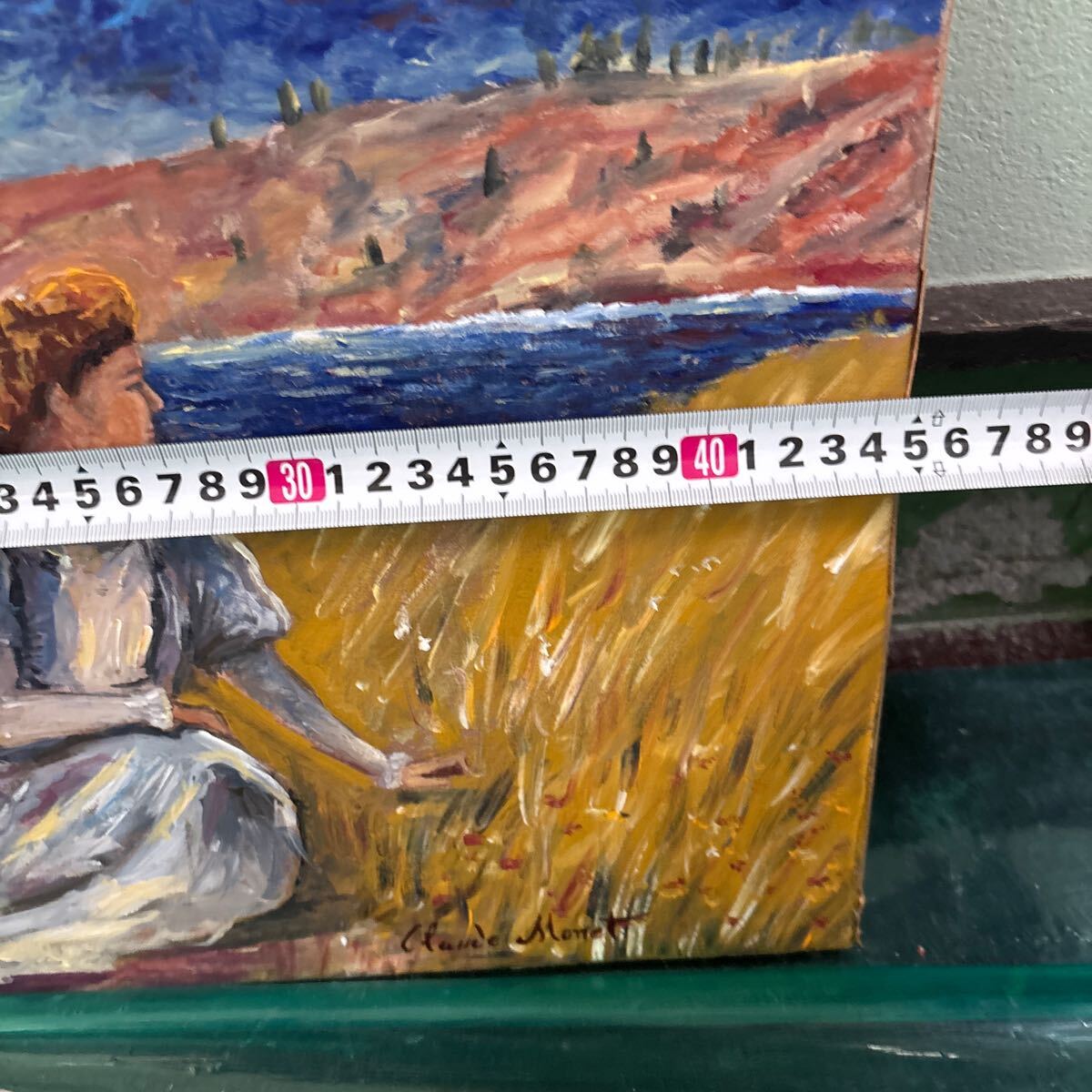 クロード・モネ Claude Monet 緑の反映 (睡蓮リトグラフ)あずま工芸