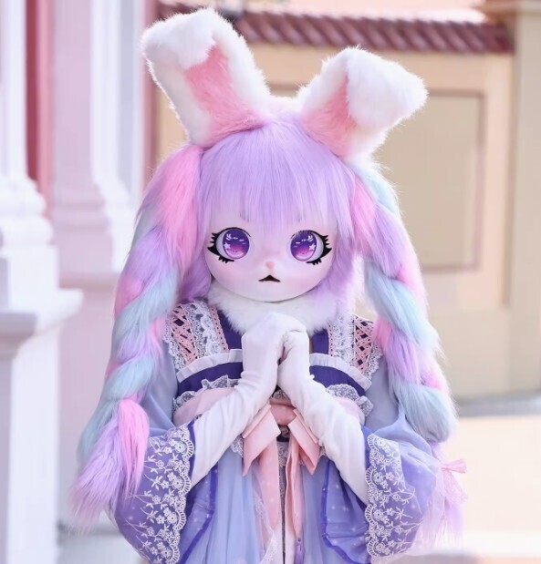 全頭面鍵衣装つき 井ノ上たきな マスク コスプレ 着ぐるみ コスチューム