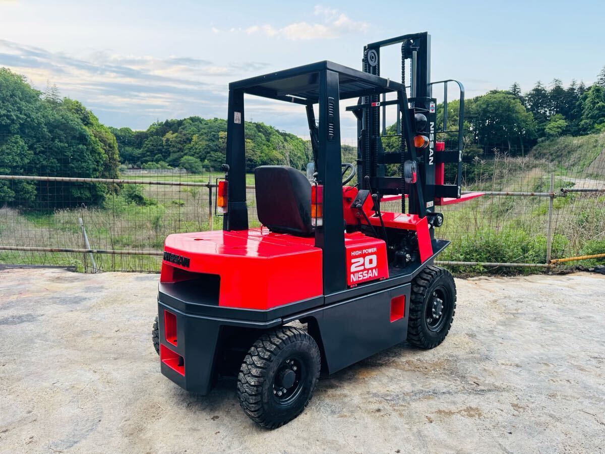 キャンセルの為再投稿★値下げ★三菱 フォークリフト　KFG15 1.5トン　1110HR パワステ　全塗装　メンテ済 キャンセルの為再投稿☆値下げ☆三菱 フォークリフト KFG15 1.5トン