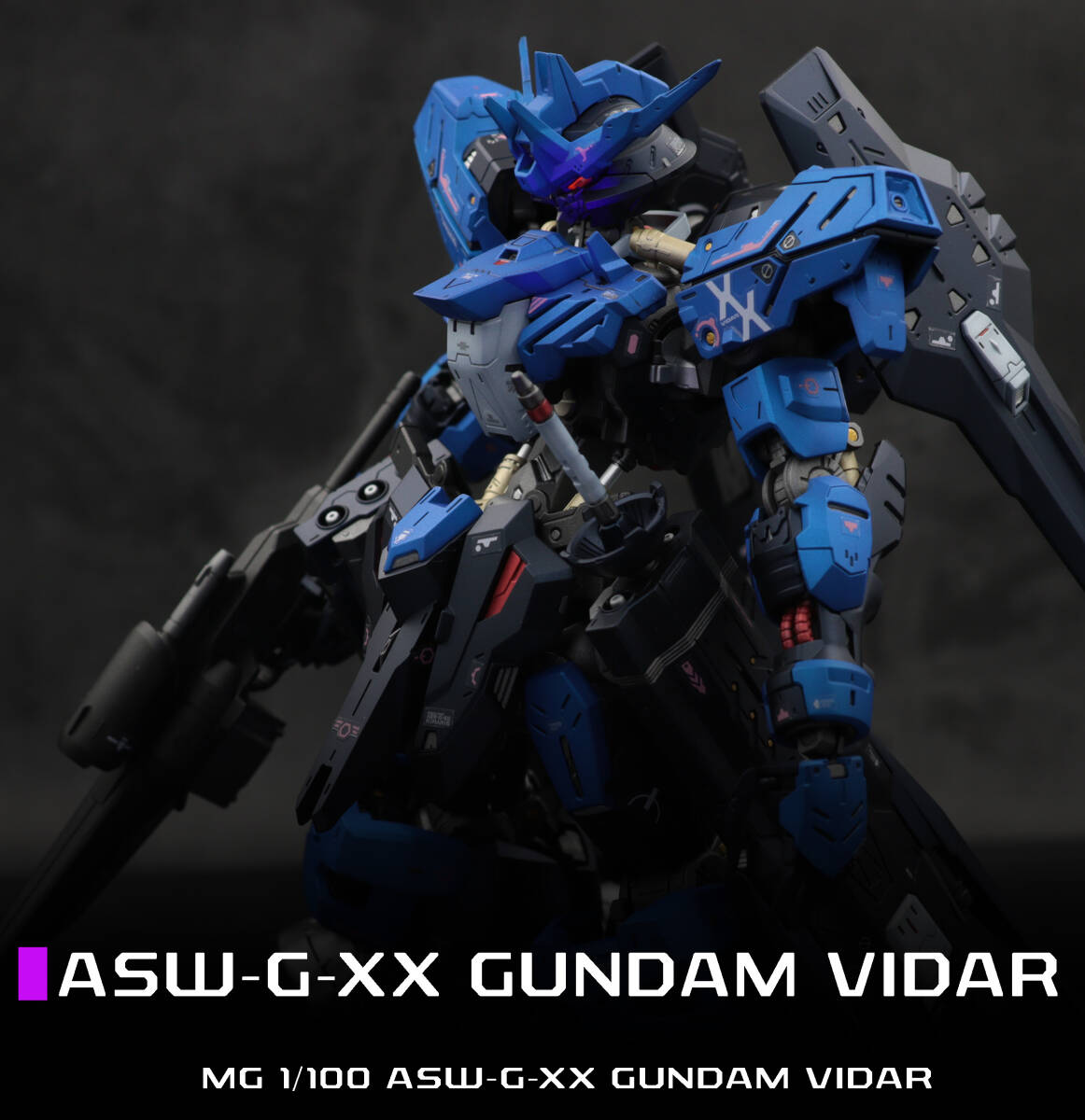 Modelbingo_005)1/100 ガンダムヴィダール 伊達政宗 Ver. 改造パーツ