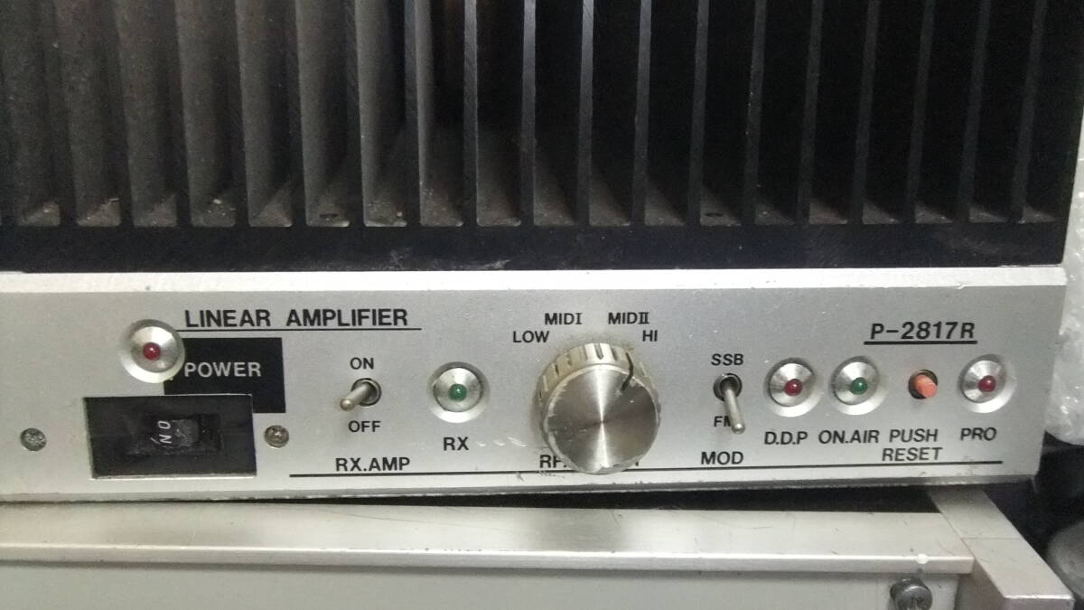 リニアアンプP-2817R ジャンク Yahoo!オークション - CB無線用 リニアアンプ カルメン P-2817R