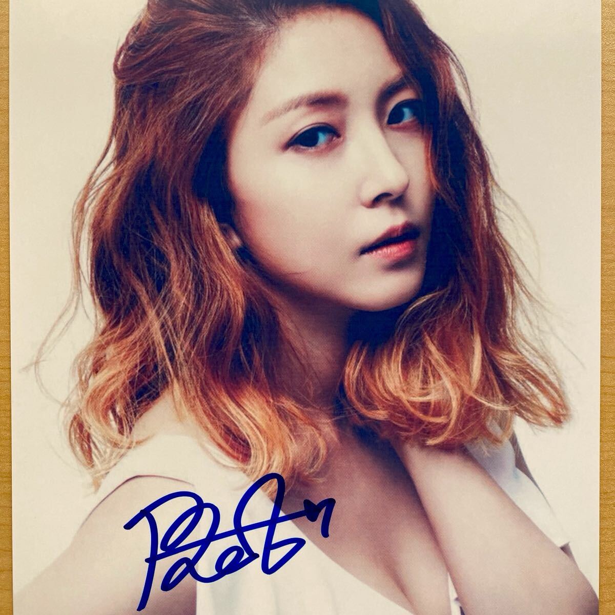 目立った傷や汚れなし】BOA(ボア)直筆サイン入り写真の落札情報