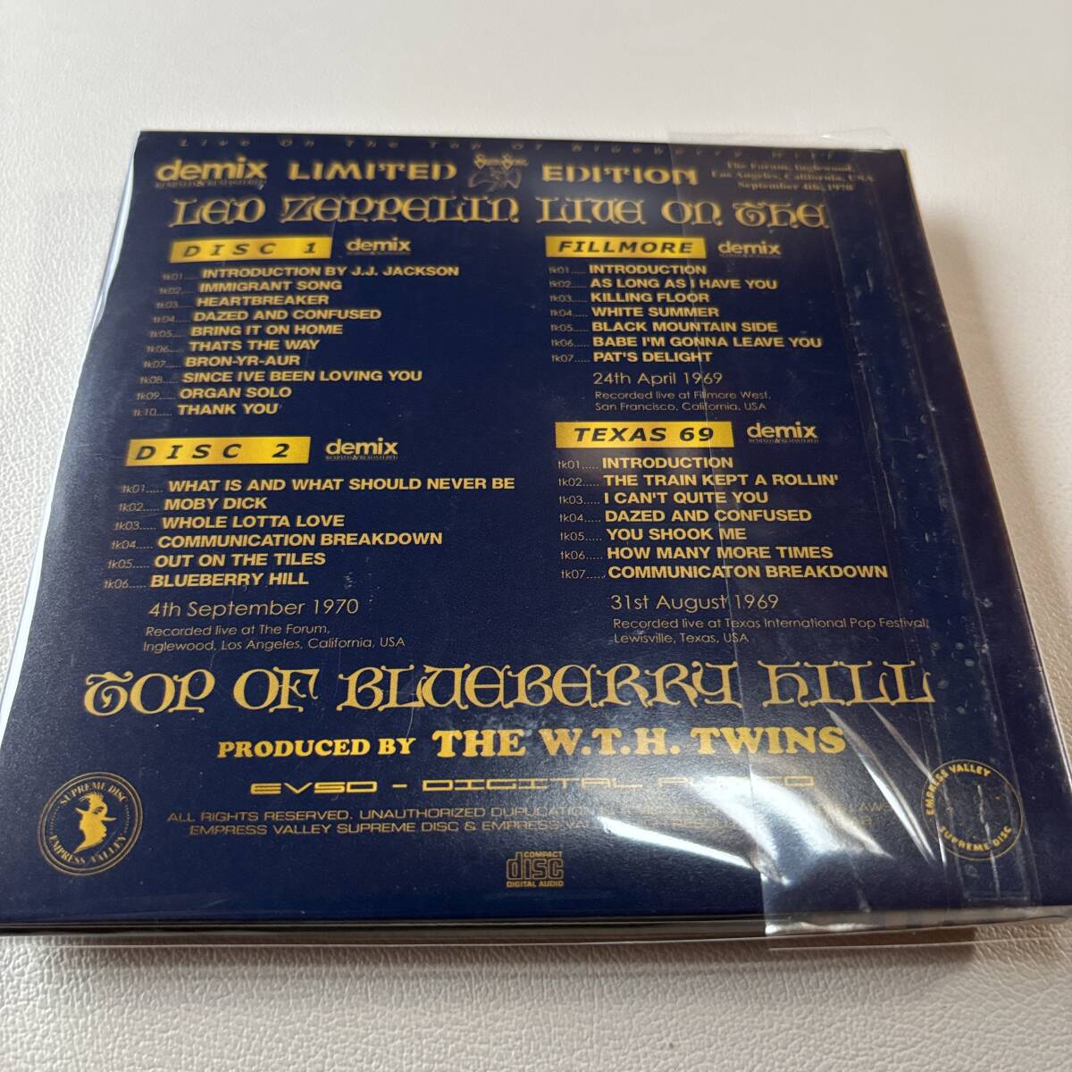 Led Zeppelin The Great Beast 666 大いなる獣 ツェッペリン1970年モントルー・ライブの限定ボックス – Joe's