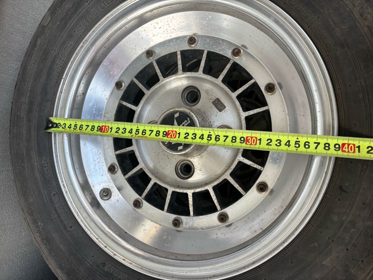 14インチ エンケイホイール 6J ジャンク ジャンク4本セット ENKEI